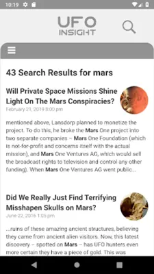 UFO Insight android App screenshot 9