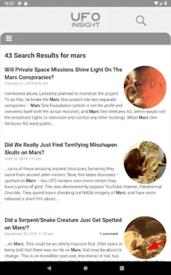 UFO Insight android App screenshot 4